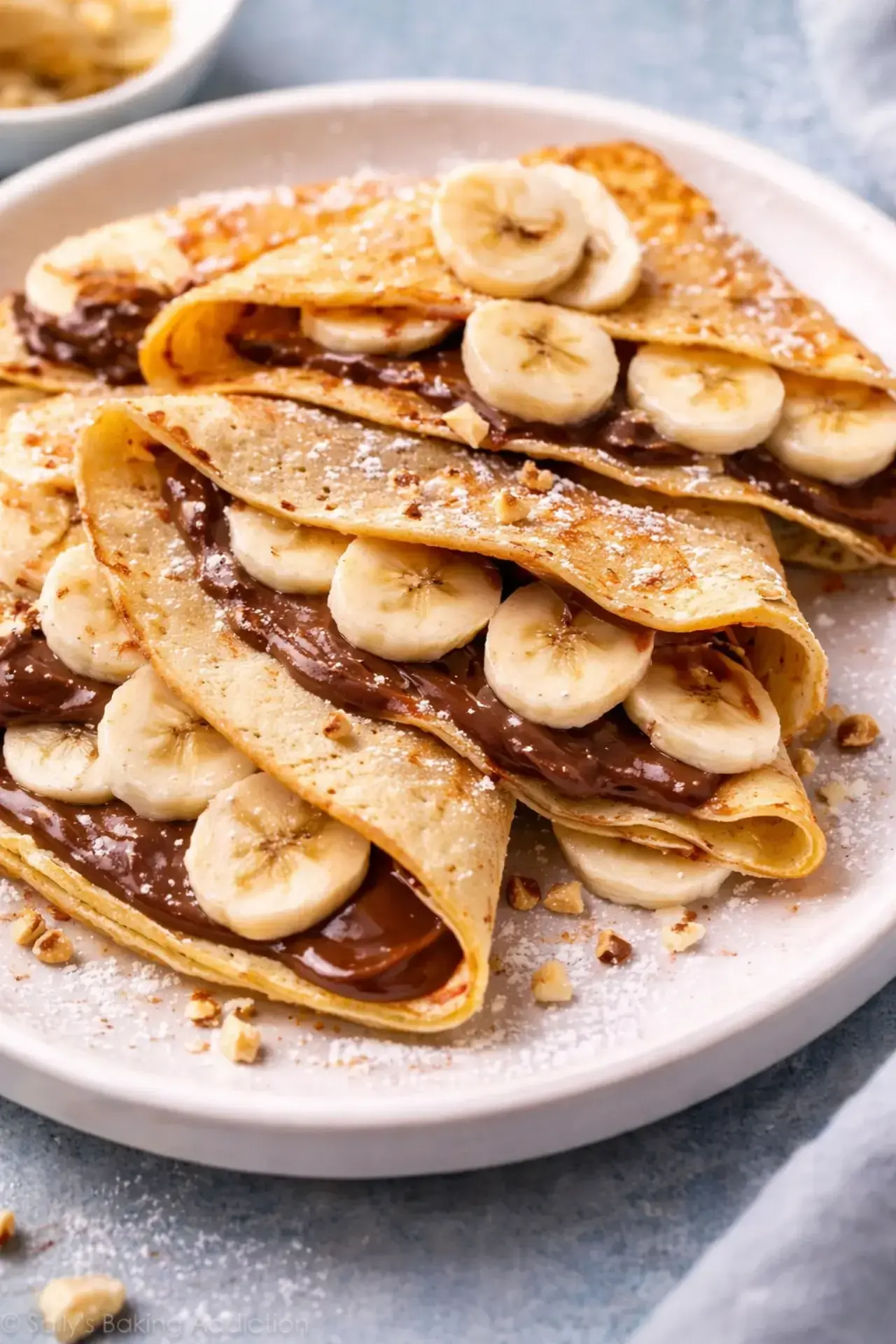 Crêpes artisanales — préparation