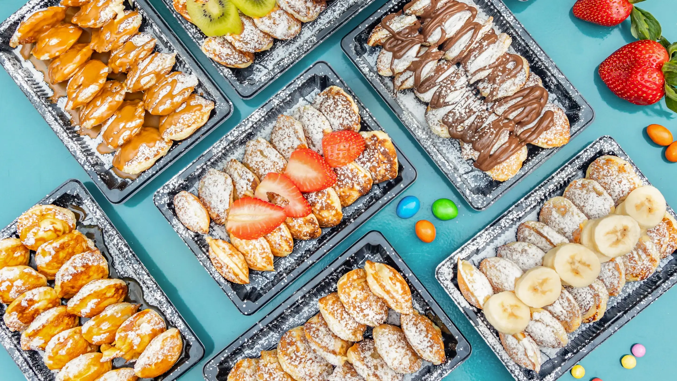 Stand de mini-pancakes FluffyPuffy