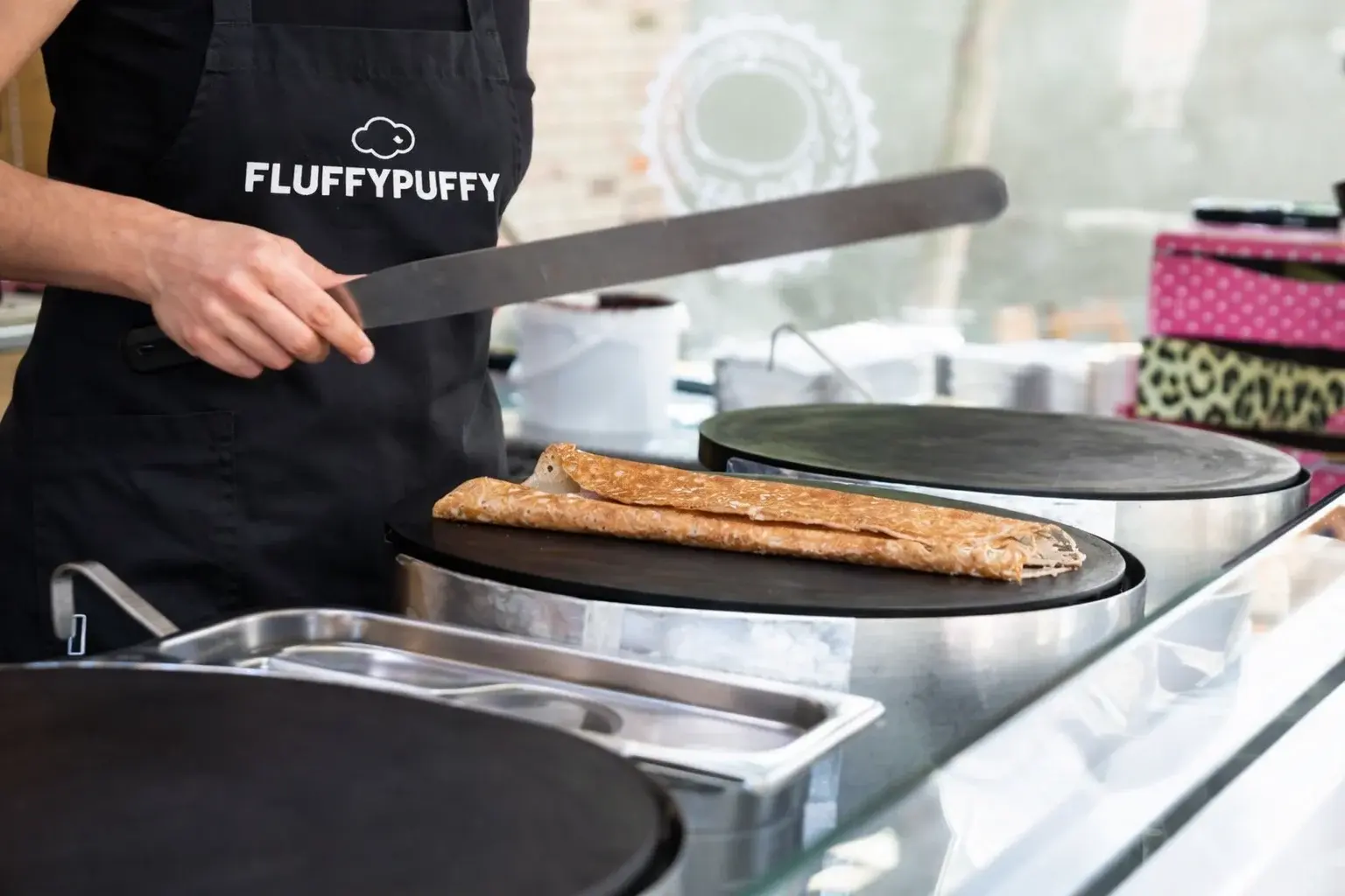 Animation crêpes FluffyPuffy en événement